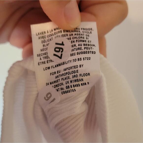 Anthropologie Jane Ribbed Long Sleeve Top - Picture 5 of 10